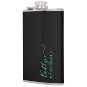 Stijlvolle moderne Bridesmaid-cadeau | Gepersonali Heupfles (Links)