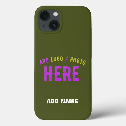 STIJLVOLLE MODERNE CUSTOM ARMY GROEN GEVERIFIEERD Case-Mate iPhone CASE (Achterkant)