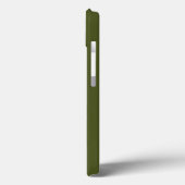 STIJLVOLLE MODERNE CUSTOM ARMY GROEN GEVERIFIEERD Case-Mate iPhone CASE (Achterkant / Links)