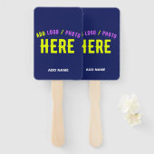 STIJLVOLLE MODERNE CUSTOM NAVY BLUE GEVERIFIEERD B HANDWAAIER (Voorkant en achterkant)