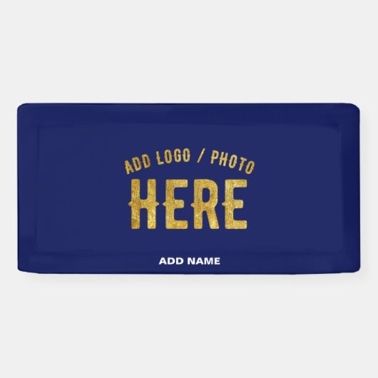 STIJLVOLLE MODERNE CUSTOM NAVY BLUE GEVERIFIEERD B SPANDOEK (Horizontaal)
