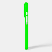 STIJLVOLLE MODERNE CUSTOM NEON GROEN GEVERIFIEERD Case-Mate iPhone CASE (Achterkant / Links)