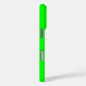 STIJLVOLLE MODERNE CUSTOM NEON GROEN GEVERIFIEERD Case-Mate iPhone CASE (Achterkant / Rechts)