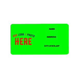 STIJLVOLLE MODERNE CUSTOM NEON GROEN GEVERIFIEERD  ETIKET