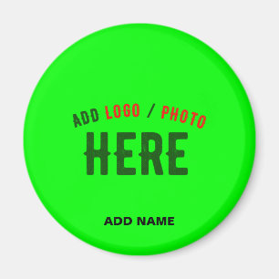 STIJLVOLLE MODERNE CUSTOM NEON GROEN GEVERIFIEERD MAGNEET