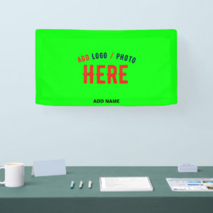 STIJLVOLLE MODERNE CUSTOM NEON GROEN GEVERIFIEERD SPANDOEK