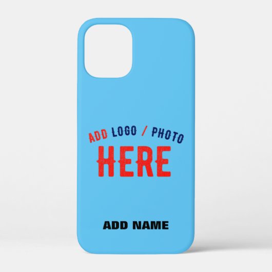 STIJLVOLLE MODERNE CUSTOM SWAG SKY BLUE GEVERIFIEE Case-Mate iPhone CASE (Achterkant)