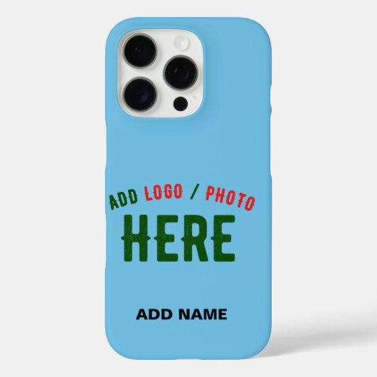 STIJLVOLLE MODERNE CUSTOM SWAG SKY BLUE GEVERIFIEE Case-Mate iPhone CASE (Achterkant)