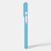 STIJLVOLLE MODERNE CUSTOM SWAG SKY BLUE GEVERIFIEE Case-Mate iPhone CASE (Achterkant / Links)