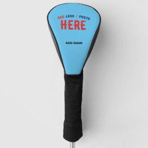 STIJLVOLLE MODERNE CUSTOM SWAG SKY BLUE GEVERIFIEE GOLFHEADCOVER