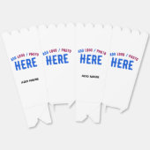 STIJLVOLLE MODERNE CUSTOM WIT GEVERIFIEERD MERK PO BEDANKDOOSJES (Ongevouwen)