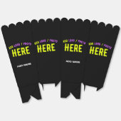 STIJLVOLLE MODERNE CUSTOM ZWART GEVERIFIEERD MERK  BEDANKDOOSJES (Ongevouwen)