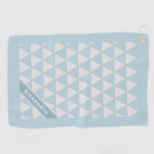 Stijlvolle, moderne dames, gepersonaliseerde Golfh Golfhanddoek (Horizontaal)