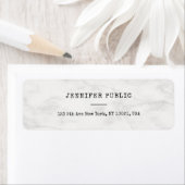 Stijlvolle, moderne, eenvoudige persoonlijke Sjabl Etiket (Insitu)