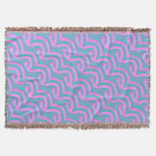 stijlvolle moderne elegante chevrons deken (Voorkant)