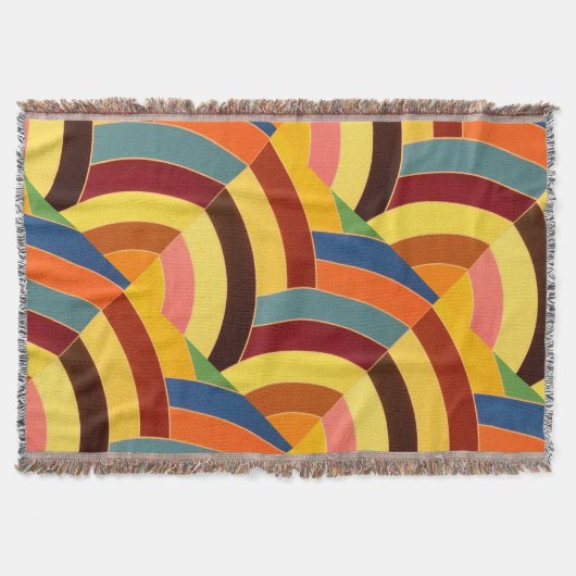 stijlvolle moderne elegante chevrons deken (Voorkant)