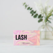 Stijlvolle, moderne elegante holografische Flash-e Visitekaartje (Staand voorkant)