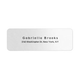 Stijlvolle Moderne Elegante Unieke Lichtgrijs Etiket