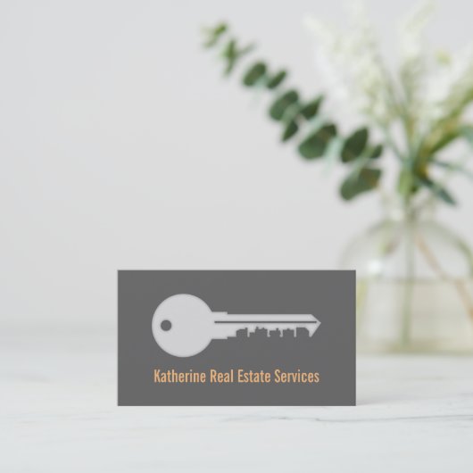 Stijlvolle, moderne en zeer belangrijke Visitekaar Visitekaartje (Staand voorkant)