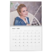 Stijlvolle, moderne fotokalender kalender (Mar 2027)