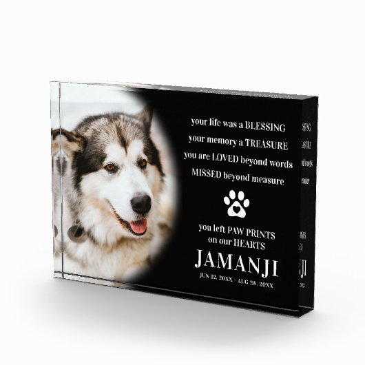 Stijlvolle moderne gedenktijd fotoblokken (Rechts)