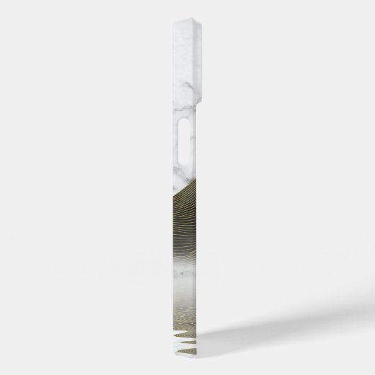 Stijlvolle, moderne goudkleurige jacht Case-Mate iPhone case (Achterkant / Rechts)