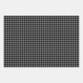 Stijlvolle, moderne grijze buffelplaat inpakpapier vel (Voorkant)