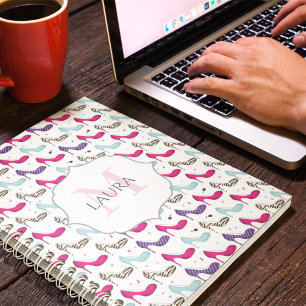 Stijlvolle, moderne, hoge hiel- en hielozen voor m notitieboek