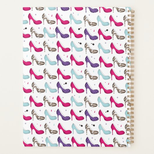 Stijlvolle, moderne, hoge hiel- en hielozen voor m planner (Achterkant)