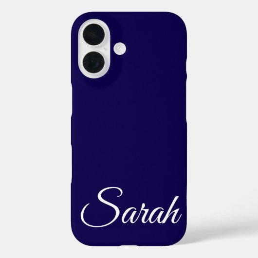 Stijlvolle Moderne Klassieker Aangepaste Naam Donk Case-Mate iPhone Case (Achterkant)