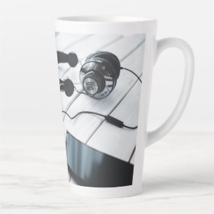 Stijlvolle moderne latte Mok