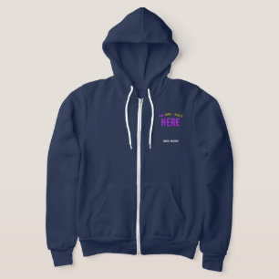 STIJLVOLLE MODERNE MARINE BLAUW GEVERIFIEERD BRAND HOODIE