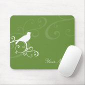 STIJLVOLLE MODERNE MOUSEPAD :: Whimsicalbird 2 Muismat (Met muis)