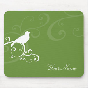 STIJLVOLLE MODERNE MOUSEPAD :: Whimsicalbird 2 Muismat