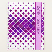 Stijlvolle moderne Paarse grafische designplanner Planner (Voorkant)
