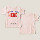 STIJLVOLLE MODERNE PEACH TRIBLEND BRANDED (Ontwerp Voorkant & Achterkant)