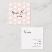 Stijlvolle moderne pooldot Visitekaartjes (Voorkant / Achterkant)