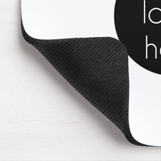 Stijlvolle, moderne professionele Logo Muismat (Hoek)