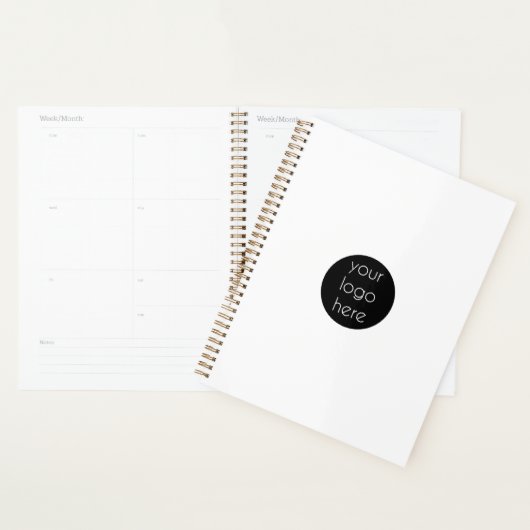 Stijlvolle, moderne professionele Logo Planner (Display)