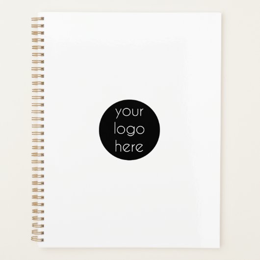 Stijlvolle, moderne professionele Logo Planner (Voorkant)