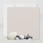 Stijlvolle moderne roestkees Natuur bruiloft Save The Date (Achterkant)