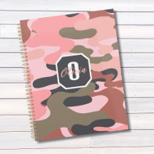 Stijlvolle moderne roze groene camouflage, geperso