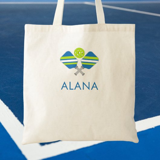 Stijlvolle moderne Schattigee en kleurrijke pickle Tote Bag