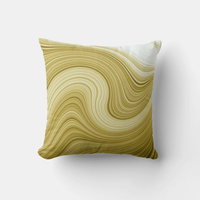 Stijlvolle moderne Stripes Patroonpiloot Kussen (Voorkant)