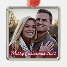 Stijlvolle moderne Trendy Couple Metal Ornament