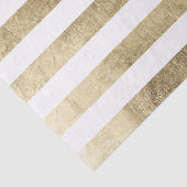 Stijlvolle moderne trendy faux gouden folie strepe tissuepapier (Detail)