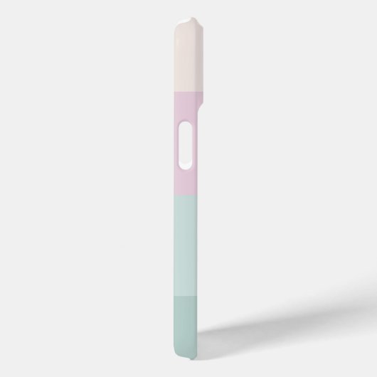 Stijlvolle moderne typografie monogram Case-Mate iPhone case (Achterkant / Rechts)