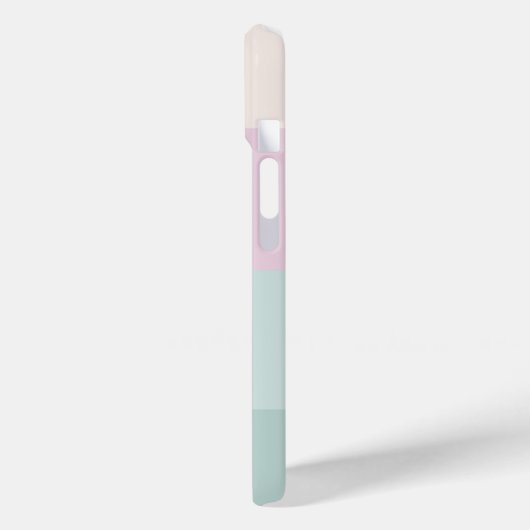 Stijlvolle moderne typografie monogram Case-Mate iPhone case (Achterkant / Links)