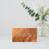 Stijlvolle moderne Wooden Carpentry-constructie Visitekaartje (Staand voorkant)