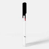 Stijlvolle, moderne zwarte rode vlindervlies Case-Mate iPhone case (Achterkant / Rechts)